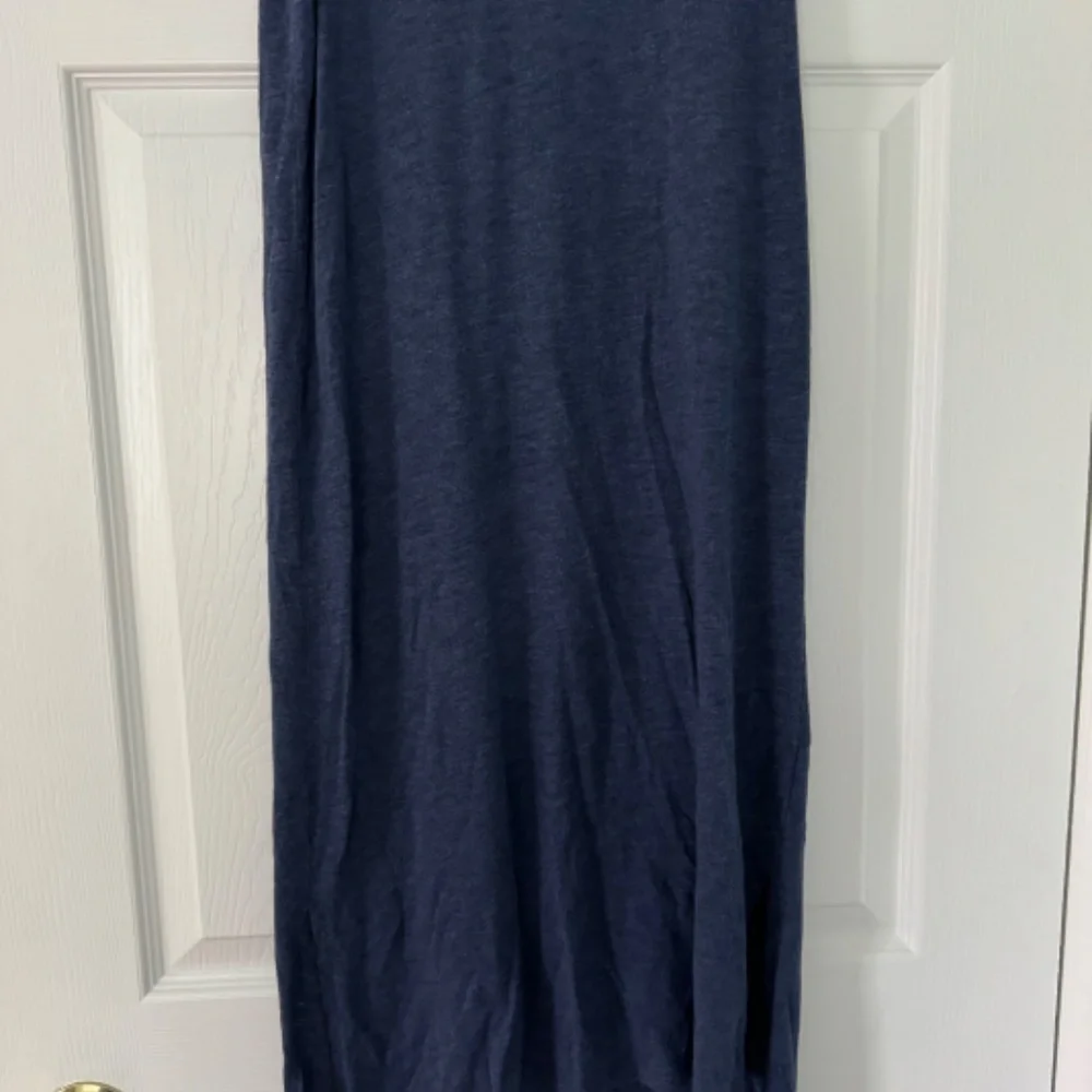 Sleeveless Casual Madewell T-Shirt Tank Dress, Navy, Small - Picture 5 of 6